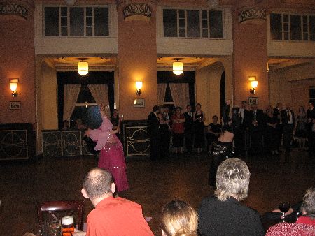 Farní ples v Teplicích - brišní tanecnice